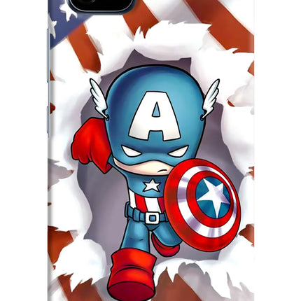 Captain America Realme C20 Hard Case Back Cover by Casekaro