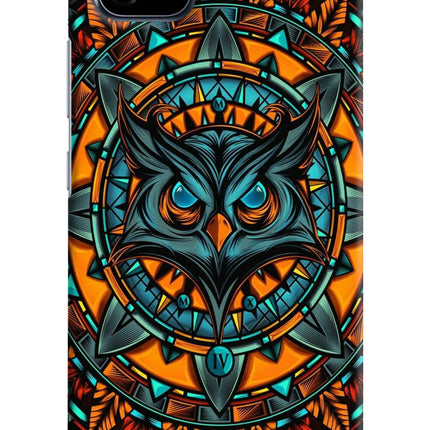Angry Owl Art Realme C20 Hard Case Back Cover by Casekaro