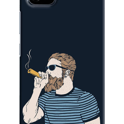 Smoking Realme C20 Hard Case Back Cover by Casekaro