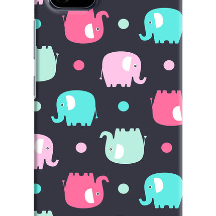 Elephants Realme C20 Hard Case Back Cover by Casekaro