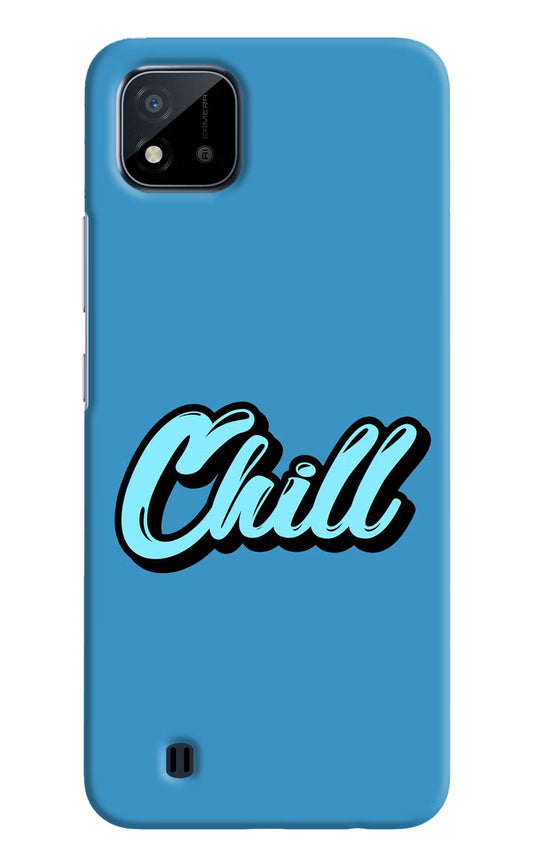 Chill Realme C20 Hard Case Back Cover by Casekaro