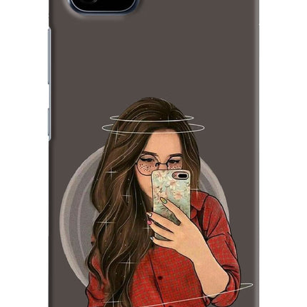Selfie Queen Realme C20 Hard Case Back Cover by Casekaro