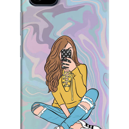 Selfie Girl Realme C20 Hard Case Back Cover by Casekaro