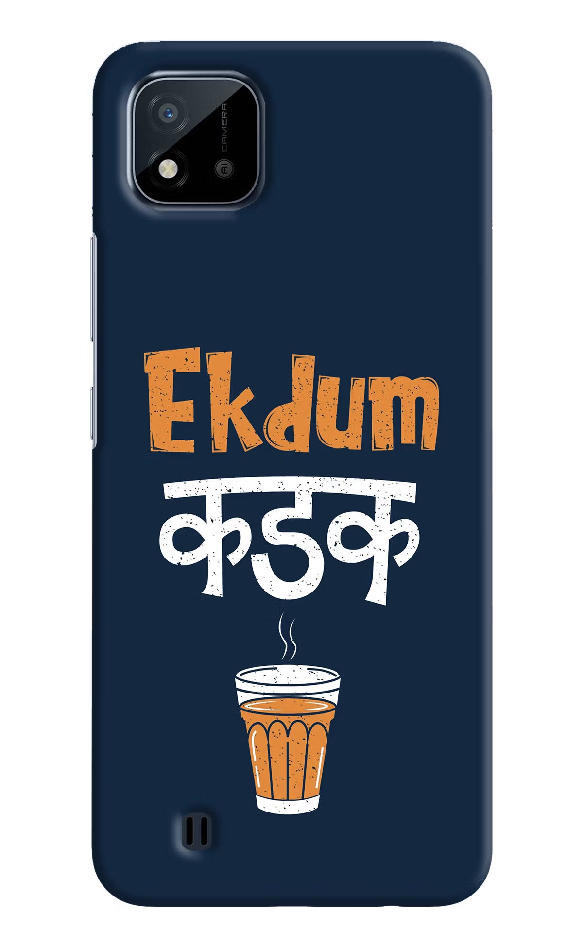 Ekdum Kadak Chai Realme C20 Hard Case Back Cover by Casekaro