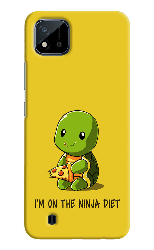 I'm on Ninja Diet Realme C20 Hard Case Back Cover by Casekaro