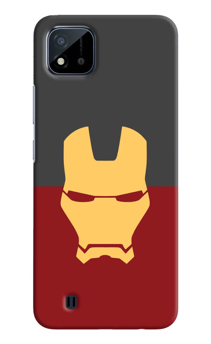 Ironman Realme C20 Back Cover, Hard case