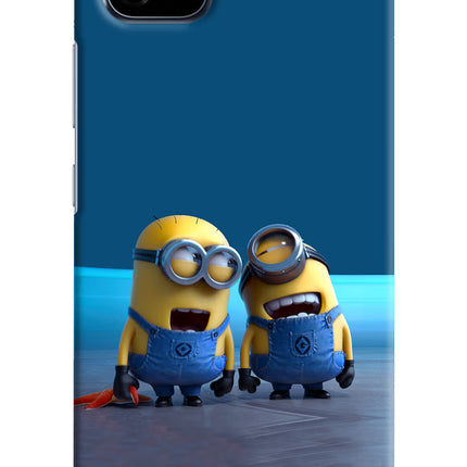 Minion Laughing Realme C20 Hard Case Back Cover by Casekaro