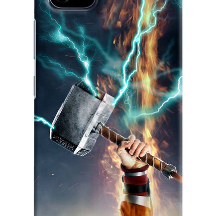 Thor Hammer Mjolnir Realme C20 Hard Case Back Cover by Casekaro