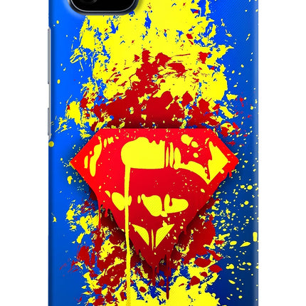 Superman logo Realme C20 Hard Case Back Cover by Casekaro