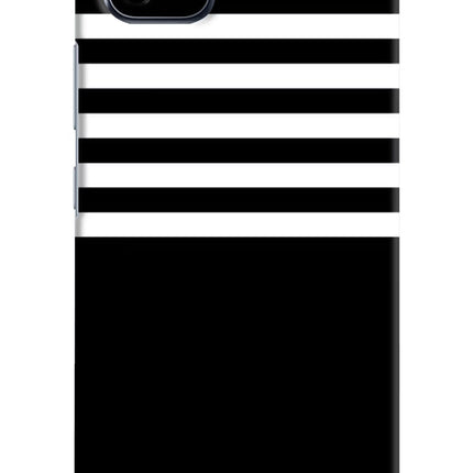 Black and White Print Realme C20 Hard Case Back Cover by Casekaro