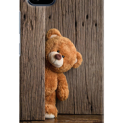 Teddy Wooden Realme C20 Hard Case Back Cover by Casekaro