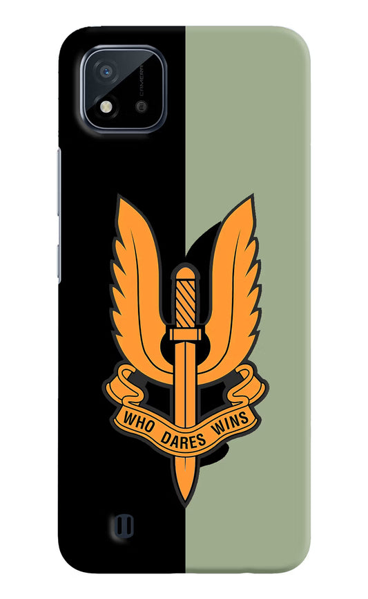 Balidan Logo Realme C20 Hard Case Back Cover by Casekaro