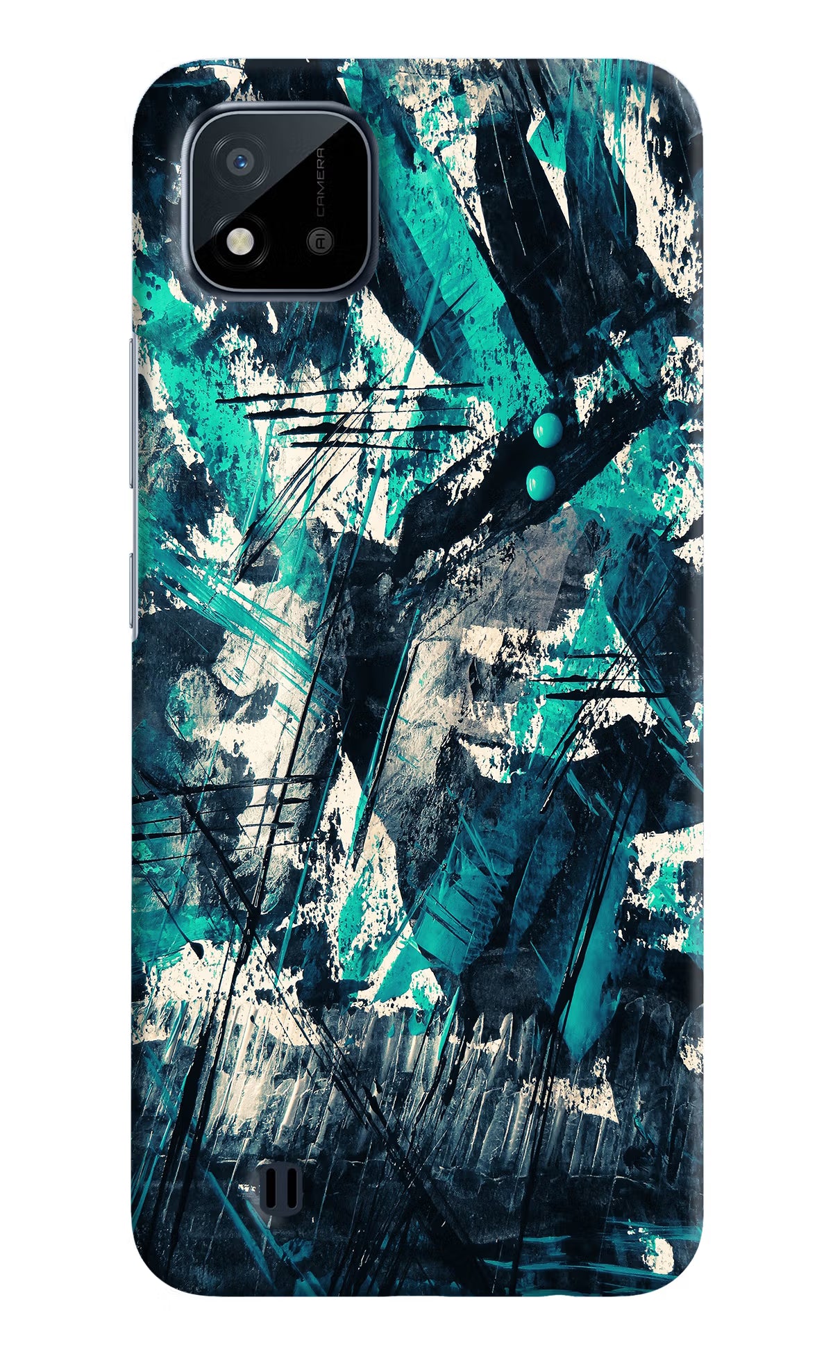 Artwork Realme C20 Hard Case Back Cover by Casekaro
