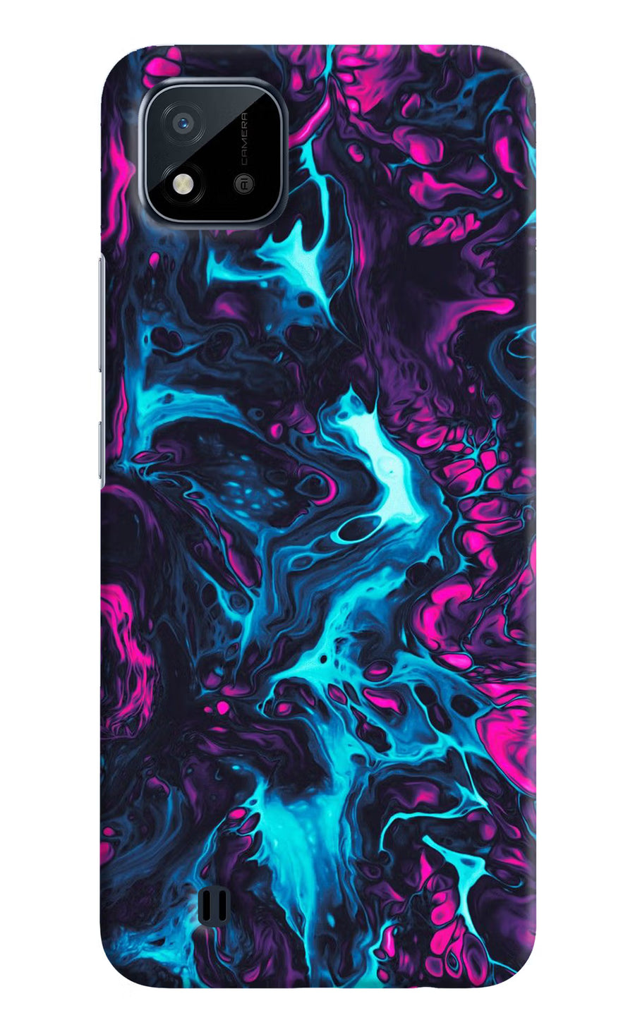 Abstract Realme C20 Back Cover, Hard case