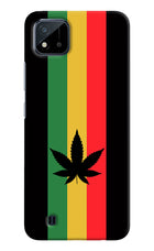 Weed Flag Realme C20 Hard Case Back Cover by Casekaro