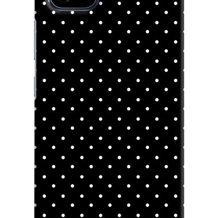 White Dots Realme C20 Hard Case Back Cover by Casekaro