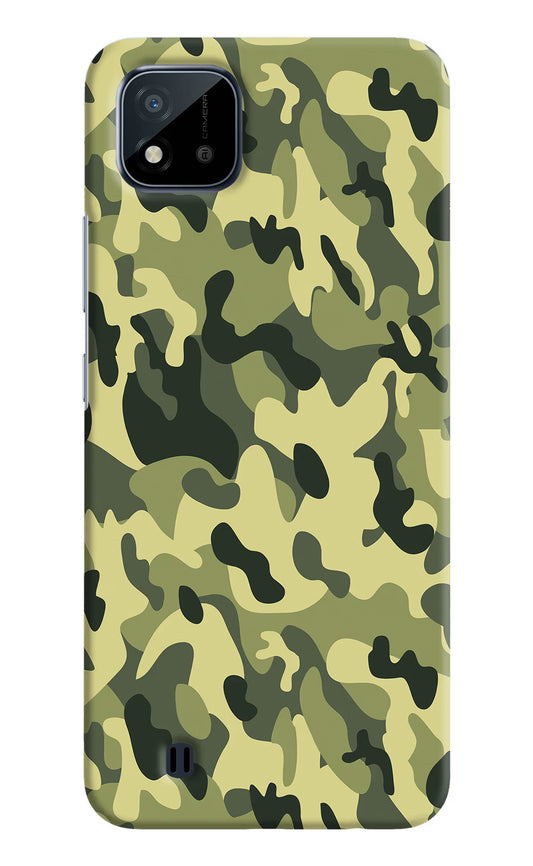 Camouflage Realme C20 Hard Case Back Cover by Casekaro