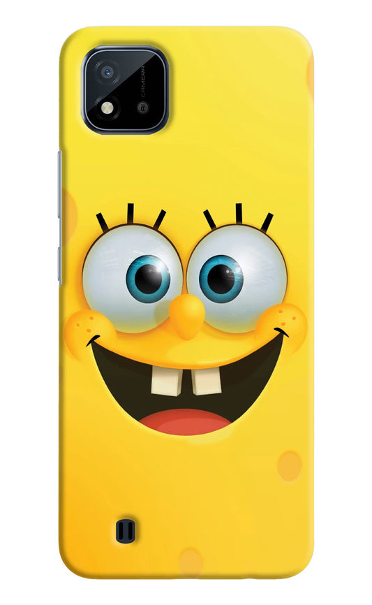 Sponge 1 Realme C20 Hard Case Back Cover by Casekaro