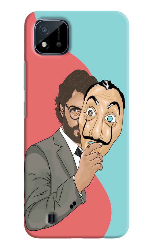 Professor Realme C20 Hard Case Back Cover by Casekaro