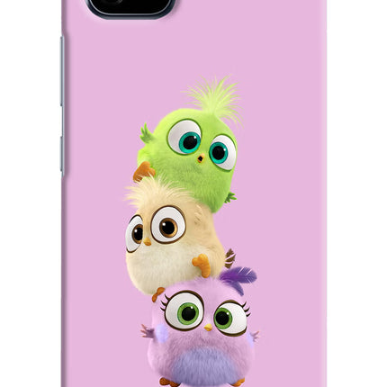 Cute Little Birds Realme C20 Hard Case Back Cover by Casekaro