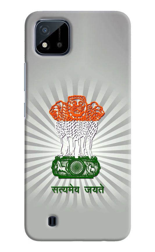 Satyamev Jayate Art Realme C20 Hard Case Back Cover by Casekaro