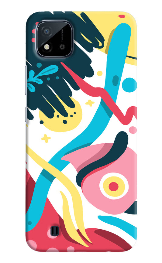 Trippy Realme C20 Hard Case Back Cover by Casekaro