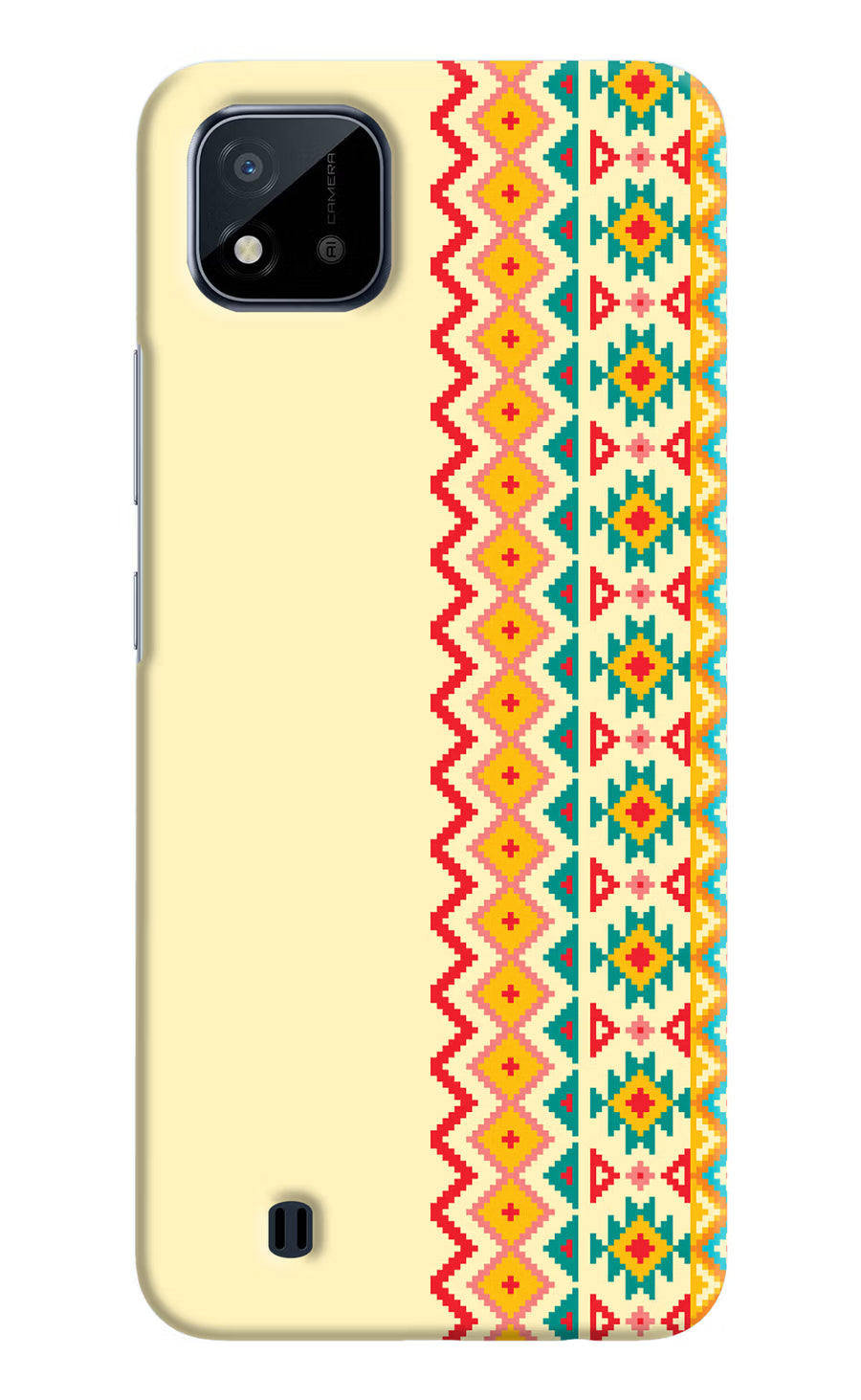 Ethnic Seamless Realme C20 Back Cover, Hard case