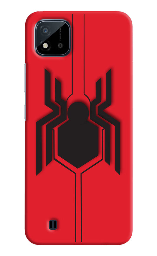 Spider Realme C20 Hard Case Back Cover by Casekaro
