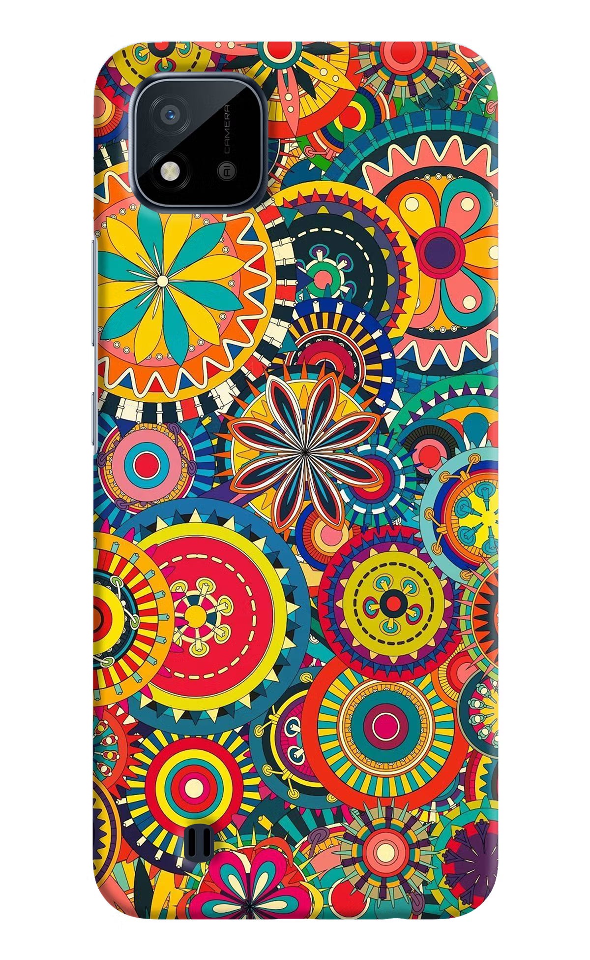 Gol Gol Art Realme C20 Hard Case Back Cover by Casekaro