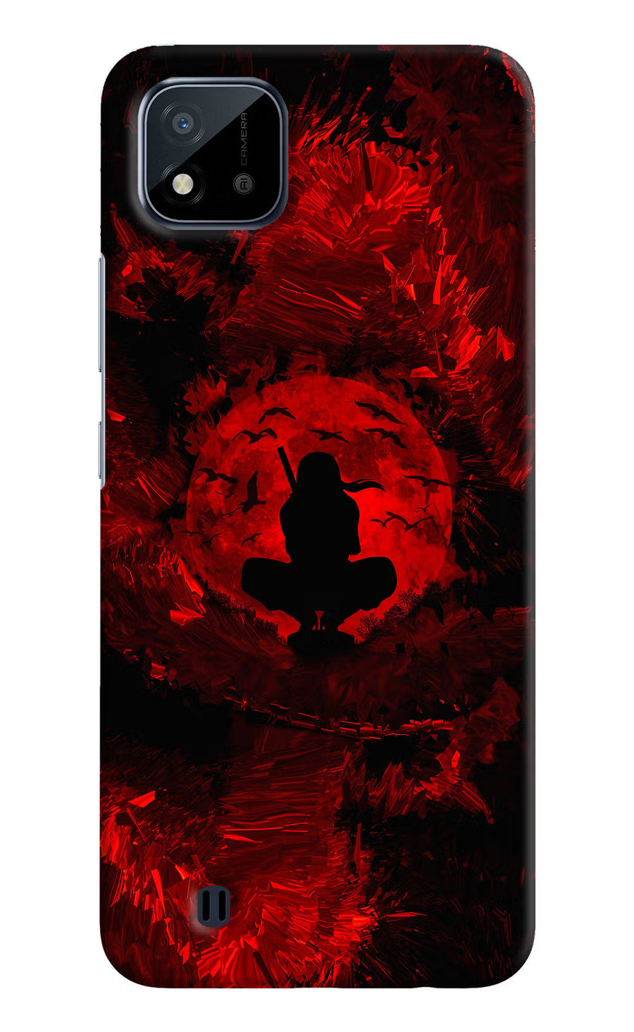 Itachi Uchiha Realme C20 Back Cover, Hard case