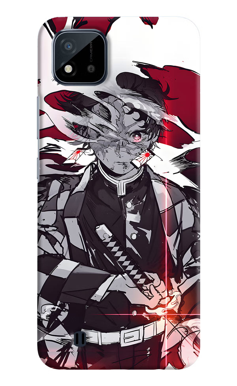 Demon Slayer Realme C20 Back Cover, Hard case