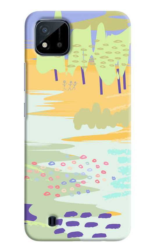 Scenery Realme C20 Hard Case Back Cover by Casekaro