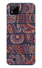 African Culture Design Realme C20 Hard Case Back Cover by Casekaro