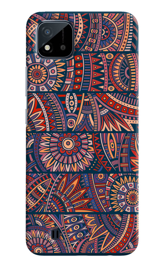 African Culture Design Realme C20 Hard Case Back Cover by Casekaro
