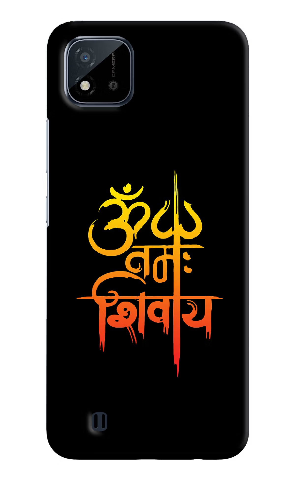 Om Namah Shivay Realme C20 Hard Case Back Cover by Casekaro