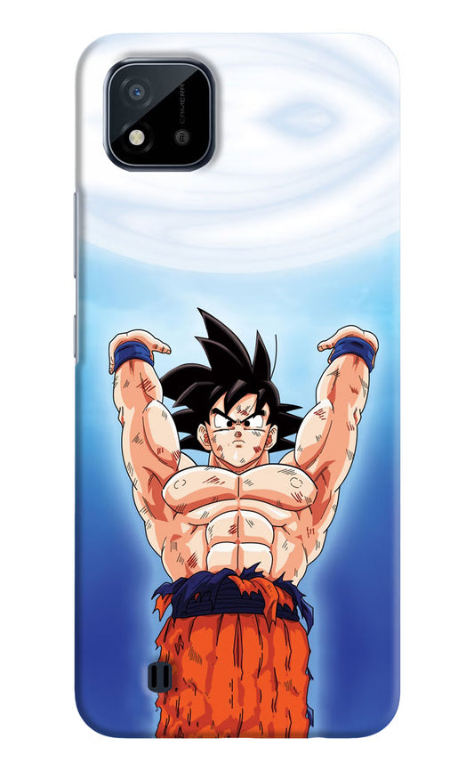 Goku Power Realme C20 Hard Case Back Cover by Casekaro