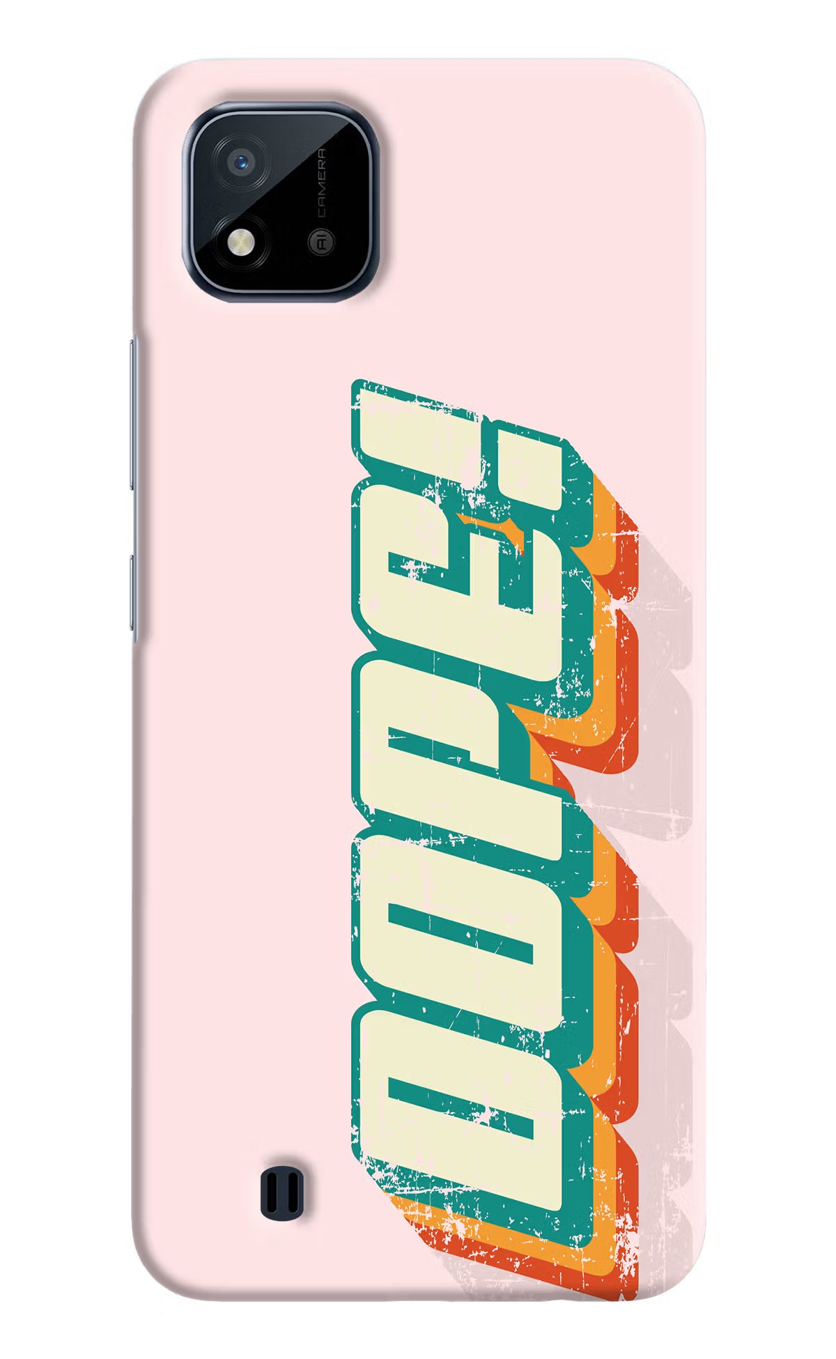 Dope Realme C20 Hard Case Back Cover by Casekaro