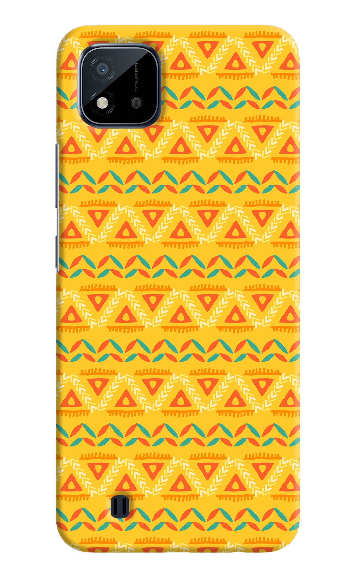 Tribal Pattern Realme C20 Hard Case Back Cover by Casekaro