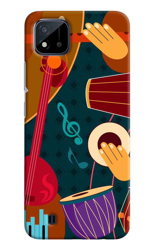 Music Instrument Realme C20 Hard Case Back Cover by Casekaro
