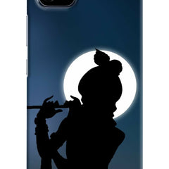 Shri Krishna Silhouette Realme C20 Hard Case Back Cover by Casekaro