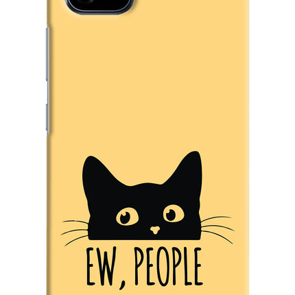 Ew People Catitude Realme C20 Hard Case Back Cover by Casekaro
