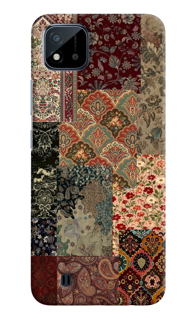 Desi Print Realme C20 Hard Case Back Cover by Casekaro