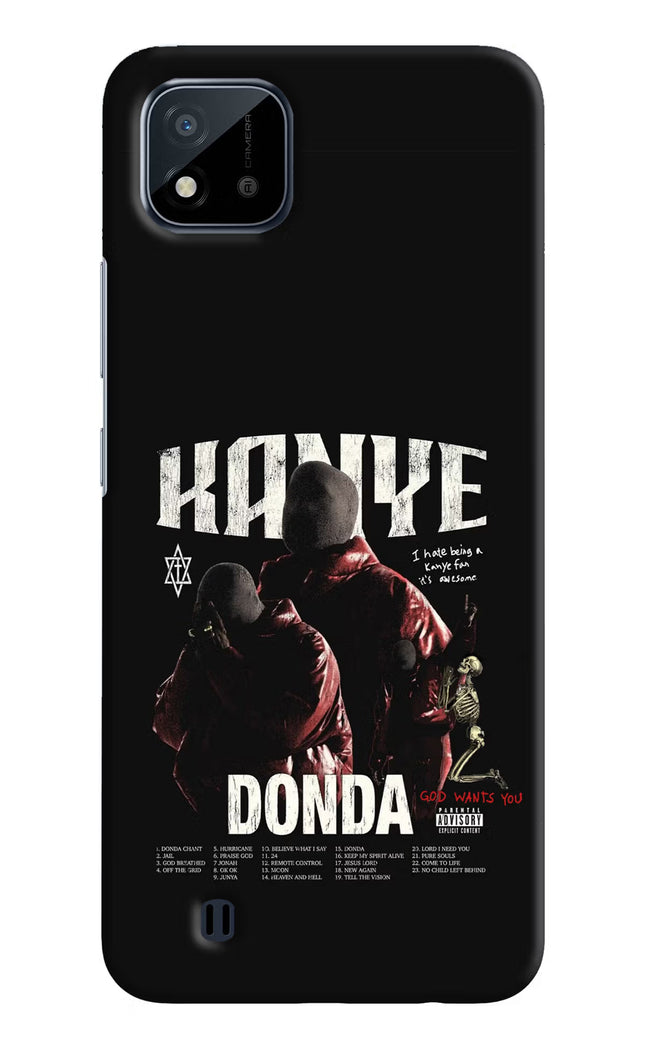 Donda Kanye West Realme C20 Hard Case Back Cover by Casekaro