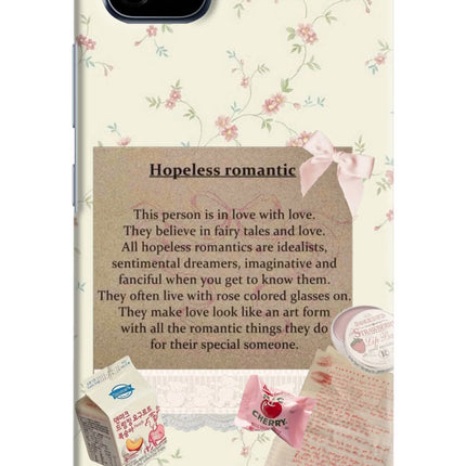 Hopeless Romantic Realme C20 Hard Case Back Cover by Casekaro