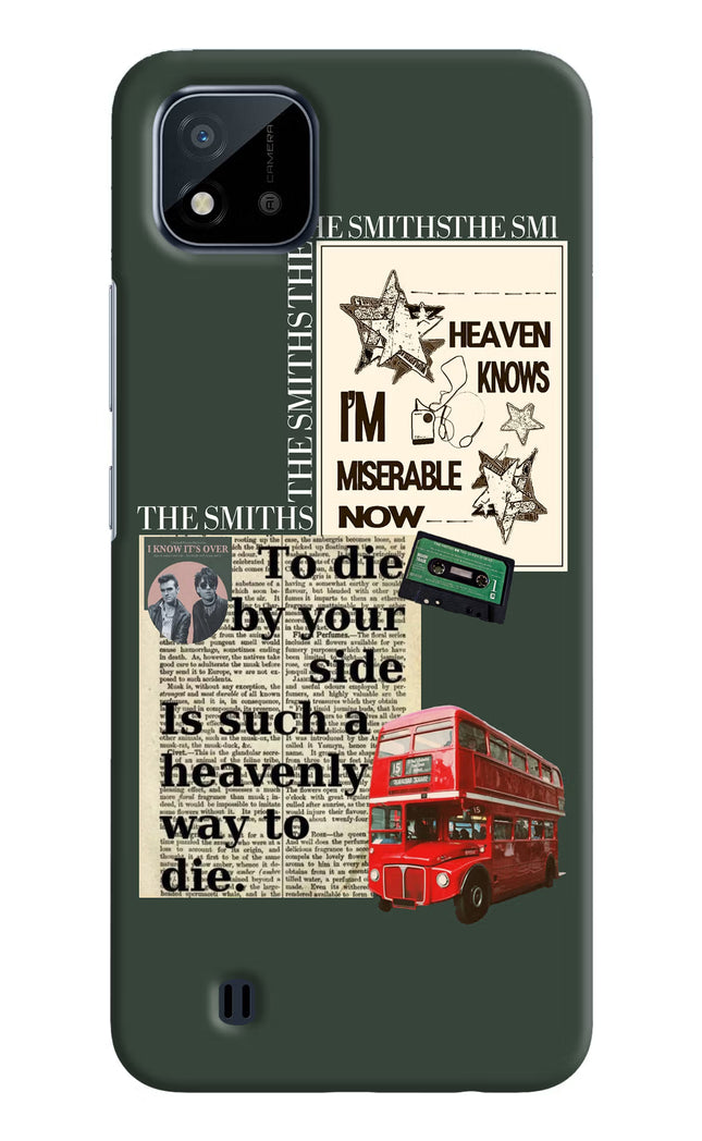 The Smiths Realme C20 Hard Case Back Cover by Casekaro