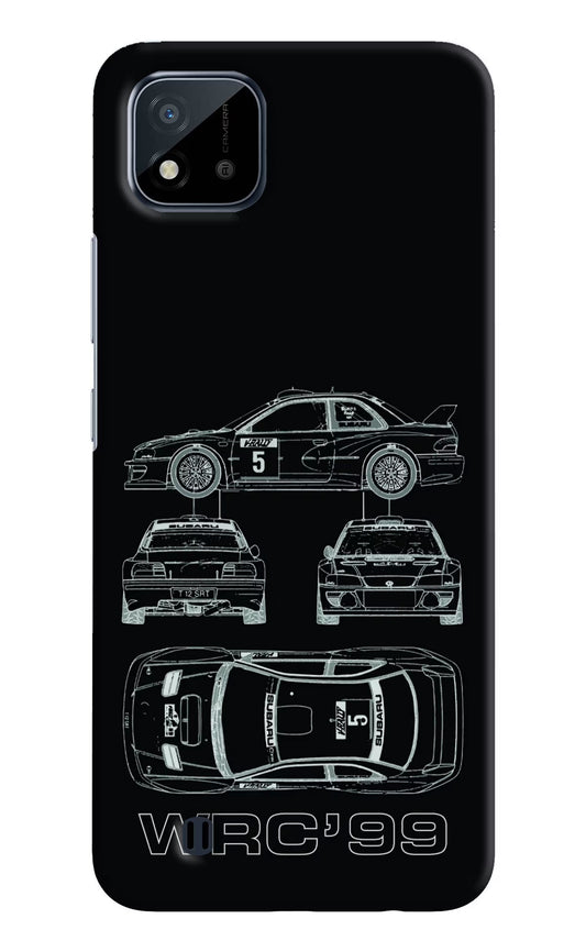 WRC'99 Realme C20 Hard Case Back Cover by Casekaro