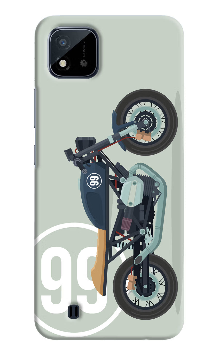 Classic Cafe Racer 99 Realme C20 Back Cover, Hard case