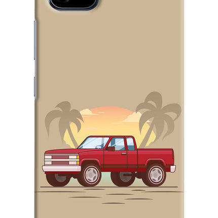 Desert Classic Drive Realme C20 Hard Case Back Cover by Casekaro