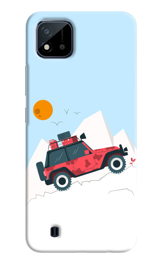 Mountain Trail Beast Realme C20 Hard Case Back Cover by Casekaro