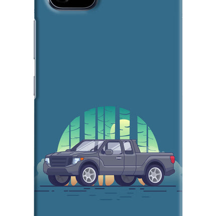 Retro Garage Vibe Realme C20 Hard Case Back Cover by Casekaro